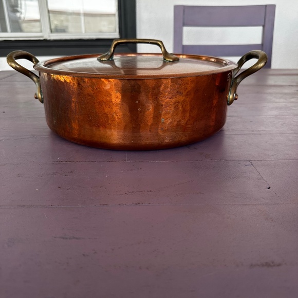 Mauviel for Williams Sonoma France Copper Rondeau, 5-Qt.copper pot - Picture 1 of 7